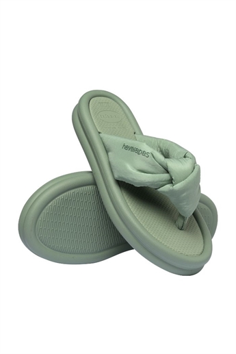 Havaianas, Over Puffed up Slippers, Smoke Green